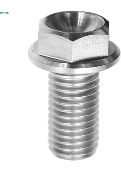 2xm6 Titanyum Altıgen Başlı Flanş Cıvata Bağlantı Elemanı M6 x 10-65 M6 x 10 (Yurt Dışından)