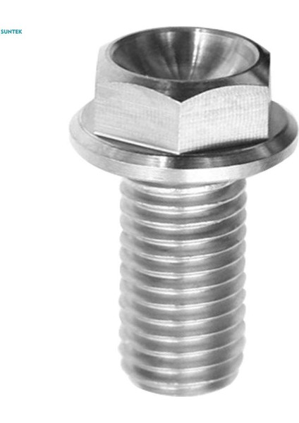2xm6 Titanyum Altıgen Başlı Flanş Cıvata Bağlantı Elemanı M6 x 10-65 M6 x 10 (Yurt Dışından)