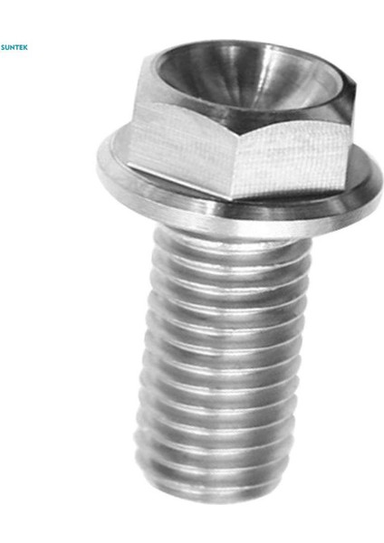 2xm6 Titanyum Altıgen Başlı Flanş Cıvata Bağlantı Elemanı M6 x 10-65 M6 x 10 (Yurt Dışından)