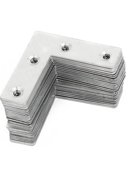 Quanbu 50MMX50MMX1MM L Şekilli Düz Sabitleme Tamir Onarım Plakaları Braketleri 30 Adet (Yurt Dışından) fiyatları