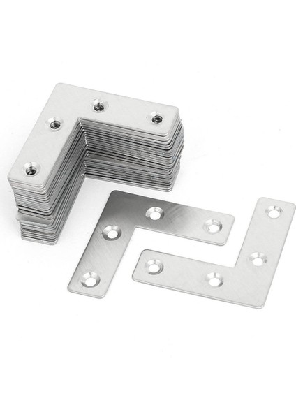 Quanbu 50MMX50MMX1MM L Şekilli Düz Sabitleme Tamir Onarım Plakaları Braketleri 30 Adet (Yurt Dışından) modelleri
