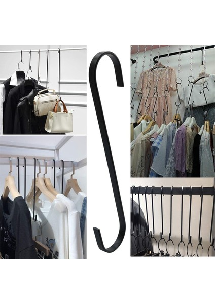 10 Paket Ekstra Büyük 10 Inç Uzun S Kancalar Asılı Bitki, Sepet, Ağaç Dalı, Dolap, Bahçe, Pergola, Iç Mekan Dış Mekan Kullanımları (Yurt Dışından) indirimleri
