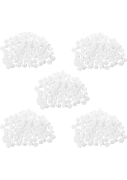 500 Adet Ev Mobilya Dekoru 5 mm Beyaz Plastik Delik Delme Kapağı (Yurt Dışından) modelleri