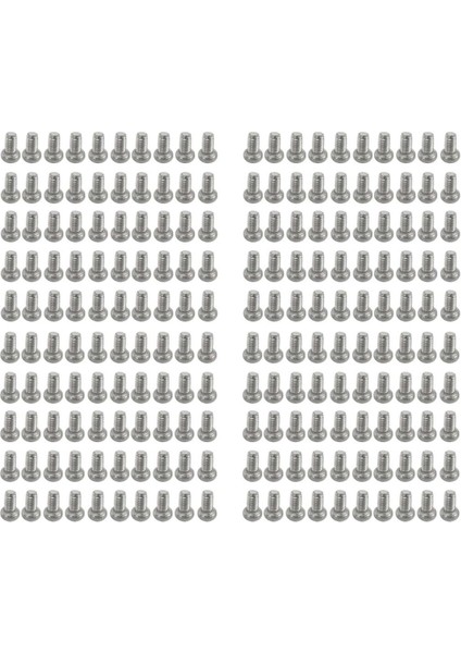 Flyeer 240 Adet M2 x 4mm 304 Paslanmaz Çelik Phillips Yuvarlak Başlı Vidalar Cıvata (Yurt Dışından)