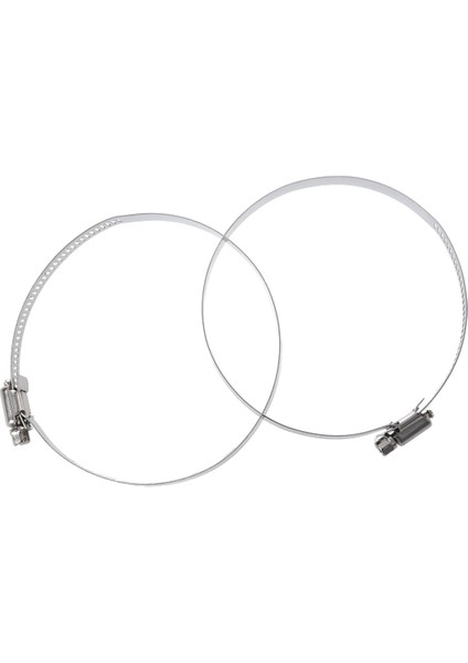 Quanbu 2 Adet 91-114MM Ayarlanabilir Aralığı Paslanmaz Çelik Bant Sonsuz Dişli Hortum Kelepçesi 4.5 (Yurt Dışından)
