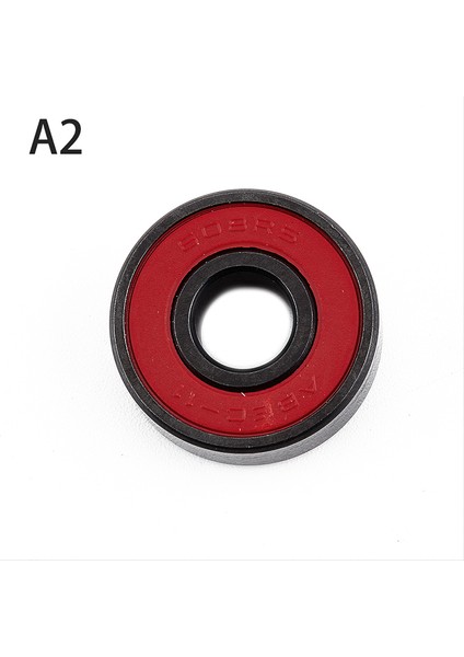 1 Adet Seramik Topu Anti-Pas Kaykay 608 Sıralı Makaralı Tekerlek Rulman 8X22X7MM (Yurt Dışından)