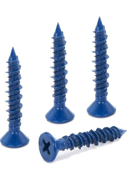 100 Adet 3/16X1-1/4IN Mavi Düz Phillips Beton Elmas Nokta Vidalı Çapa Seti Duvar Setine Sabitleme Için (Yurt Dışından) indirimleri
