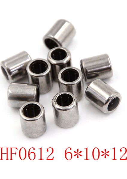 10 Adet HF0612 6X10X12MM Tek Yönlü Debriyaj Minyatür Iğneli Rulman (Yurt Dışından)