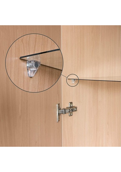 Ncanruı 72 Adet Raf Mandalları Destek Kiti, 6 Stilleri Raf Pimleri, Raflar Için Nikel Kaplama Dolap Raf Mandalları Kitaplık Kitaplık Mandalları (Yurt Dışından)