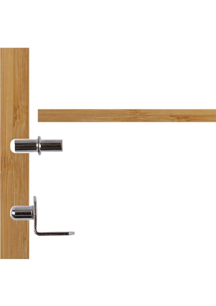 Ncanruı 72 Adet Raf Mandalları Destek Kiti, 6 Stilleri Raf Pimleri, Raflar Için Nikel Kaplama Dolap Raf Mandalları Kitaplık Kitaplık Mandalları (Yurt Dışından) fiyatları