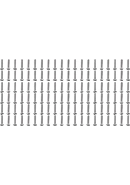 Flyeer M2 x 8mm 304 Paslanmaz Çelik Phillips Tava Başlı Vidalar Cıvata 120 Adet (Yurt Dışından)