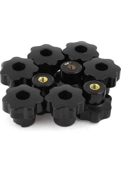 Srıwen 10 Adet 32MM Dia M6 Dişli Vida Tipi Yıldız Kafa Sıkma Topuzu Kavrama (Yurt Dışından)