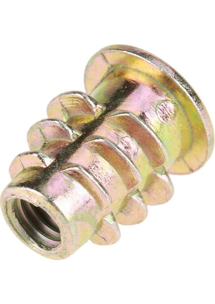 50 Adet M5 * 13MM Çinko Alaşımlı Altıgen Tahrik Kafası Mobilya Somunu Ahşap Ekleme C Için Dişli (Yurt Dışından) modelleri