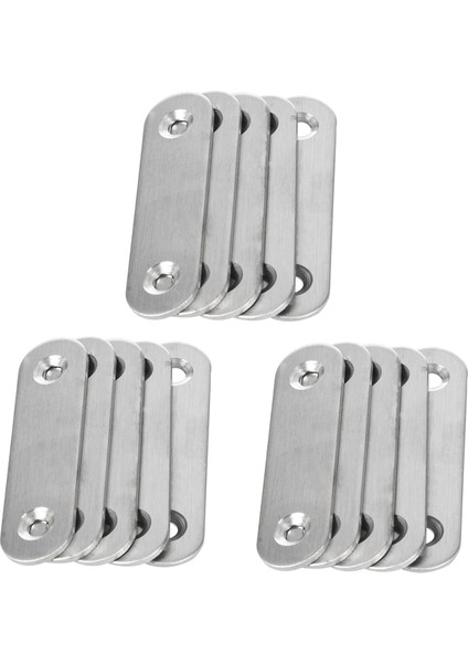 Lkpcıgcxm 60MM x 16MM Düz Onarım Birleştirme Tamir Düz Plaka Braketi 15 Adet (Yurt Dışından) indirimleri