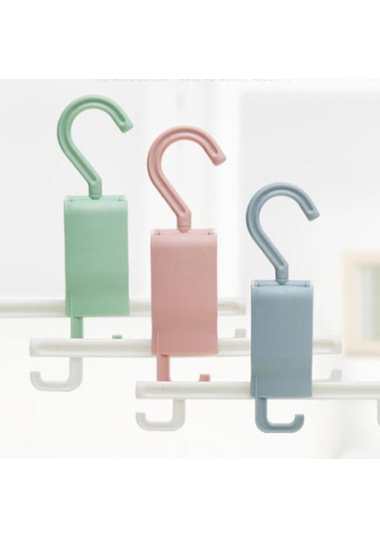 Yaratıcı Geri Çekilebilir Taşınabilir Askılar Antiskid Katlanabilir Elbise Kurutma Rafı Mavi (Yurt Dışından) fırsatları