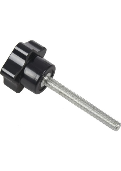 Quanbu 6 Adet M6 x 50 mm Kilitleme Yıldız Şeklinde Plastik Kafa Erkek Dişli Topuz Kavrama (Yurt Dışından)