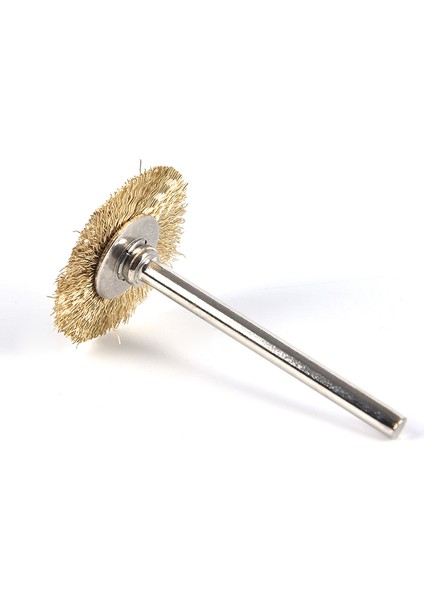 10 Adet 22MM Pirinç Tel Tekerlek Fırçası Fit Öğütücü Döner Aletler T-Bakır Tel Fırçalar (Yurt Dışından) fırsatları