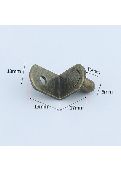 10 Adet Raf Destekleri Destek Çıtçıt Mandal 6mm Metal Pin Raflar Ayırıcı Sabit Dolap Dolap Cam Mobilya Braketi Tutucu (Yurt Dışından)