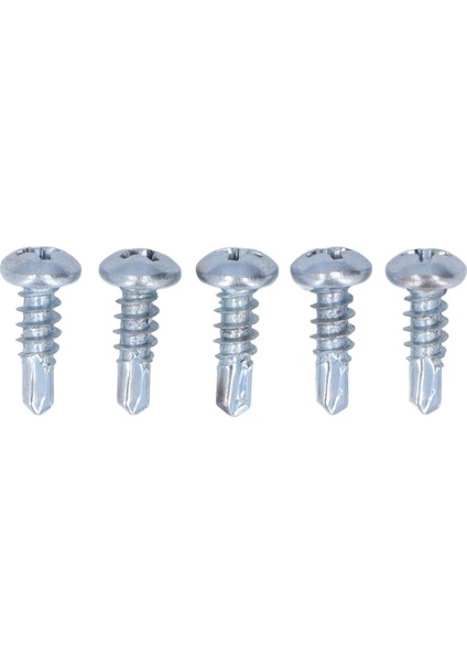 50 Adet 4.2X13MM Kendinden Vuran Vidalar Ev Kurulumu Için Tam Dişli Galvanizli Metal Sondaj (Yurt Dışından)