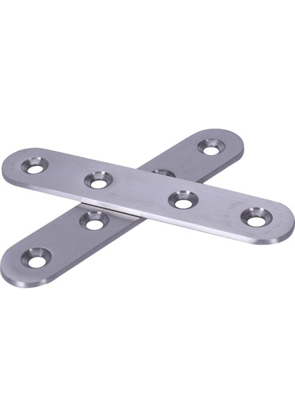 Düz Paslanmaz Çelik Tamir Tamir Sabitleme Plakası Braketleri Desteği 4 Adet (Yurt Dışından) modelleri