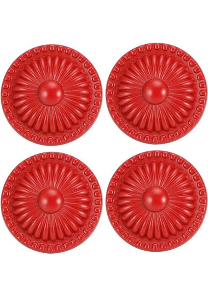 Mobilya Donanım 4 Takım Çinko Alaşım Kolu Tek Delik Yuvarlak Kapı Tokmağı Dolap Mutfak Dolabı Için (Yurt Dışından)