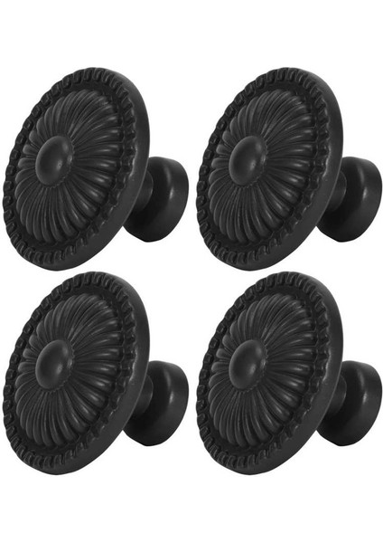 Mobilya Donanım 4 Takım Çinko Alaşım Kolu Tek Delik Yuvarlak Kapı Tokmağı Dolap Mutfak Dolabı Için (Yurt Dışından) fiyatları