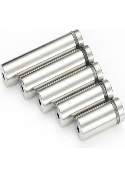 10 Adet Cam Bağlantı Elemanları 12MM Paslanmaz Çelik Akrilik Reklam Zıtlaşmaları Pin Çivi Billboard Sabitleme Vidaları Donanım (Yurt Dışından)