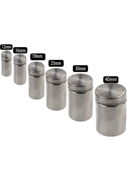 10 Adet Cam Bağlantı Elemanları 12MM Paslanmaz Çelik Akrilik Reklam Zıtlaşmaları Pin Çivi Billboard Sabitleme Vidaları Donanım (Yurt Dışından) fırsatları