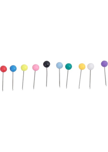 Xhhdqes Harita Raptiyeleri Çelik Uçlu Plastik Başlıklı Itme Pimleri, 4mm, 1000 Parça (Yurt Dışından) fırsatları