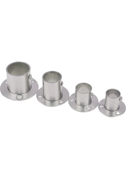 Paslanmaz Çelik Flanşlı Koltuk Dolap Perde Kumaş Çubuk Yuvarlak Boru Koltuklar Braketi Güneş Işığı Süper Mağaza (Yurt Dışından) indirimleri