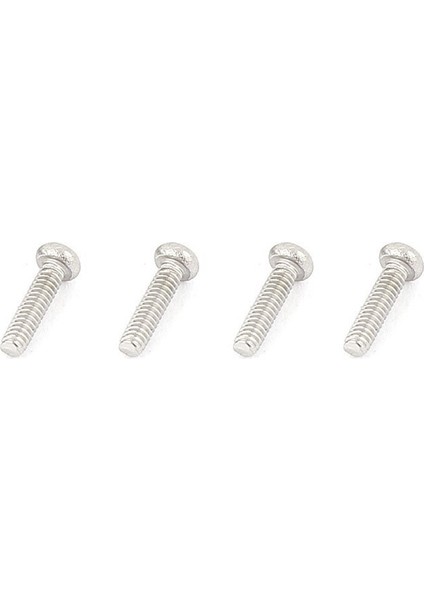 Flyeer M2 x 8mm 304 Paslanmaz Çelik Phillips Tava Başlı Vidalar Cıvata 60 Adet (Yurt Dışından)