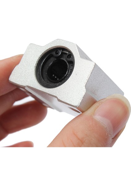Flyeer SCS10UU 10MM Doğrusal Hareket Bilyalı Rulman Slayt Burç Bloğu Gümüş (Yurt Dışından)