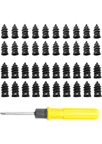 40PCS Lastik Tamir Lastiği, Lastik Tamir Kauçuk Vidaları Siyah, Hızlı Alet Self Servis Lastik Tamiri (Yurt Dışından) indirimleri