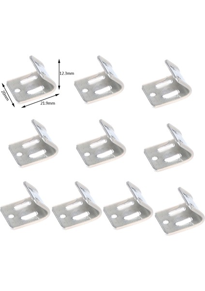 10 Adet 5 Delik Kanepe Bahar Klip Bağlantı Elemanları Mobilya Ev Aksesuarları Donanım (Yurt Dışından)
