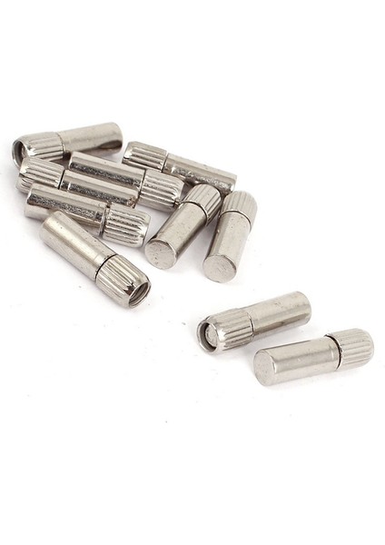 Mobilya Dolabı Düz Raf Destekli Mandal Pimleri 6mm x 20MM 10 Adet (Yurt Dışından)