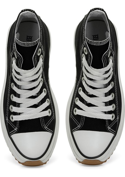 23S-425 Hıgh 4fx Siyah Kadın Sneaker