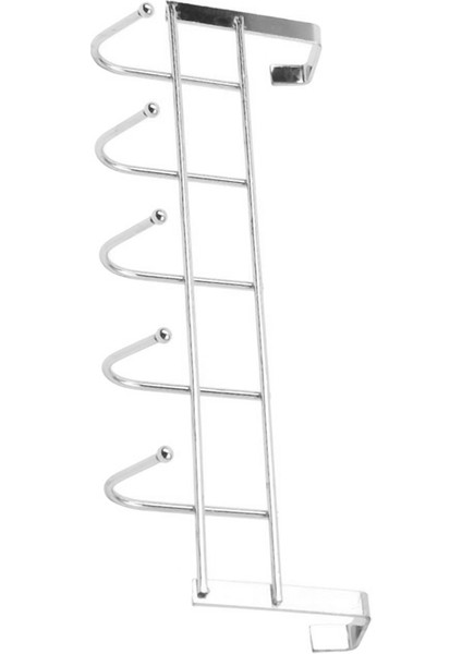 Hyqzltca 2x5 Kanca Kapı Üstü Ev Banyo Mutfak Ceket Havlu Döngü Askı Raf Tutucu Raf, Gümüş (Yurt Dışından) modelleri