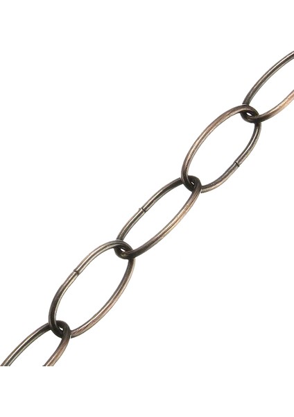Quanbu 1m Ağır Hizmet Zinciri Vintage Avize Asılı Lamba, Kırmızı Bronz (Yurt Dışından) fırsatları