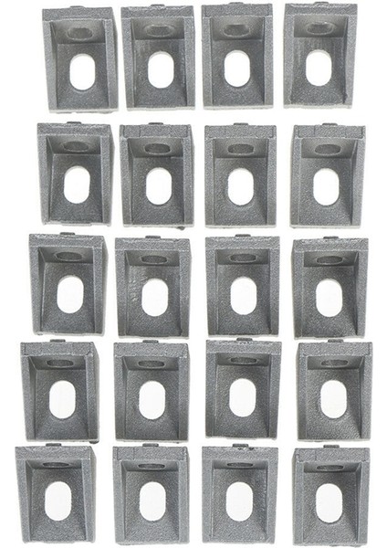 20 Adet 2020 Köşe Montaj Açısı Alüminyum 20X20 L Konnektör Braketi Bağlantı Elemanı Maç Kullanımı 2020 Endüstriyel Alüminyum Profil (Yurt Dışından) fiyatları