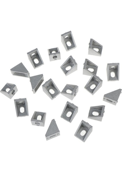 20 Adet 2020 Köşe Montaj Açısı Alüminyum 20X20 L Konnektör Braketi Bağlantı Elemanı Maç Kullanımı 2020 Endüstriyel Alüminyum Profil (Yurt Dışından) modelleri