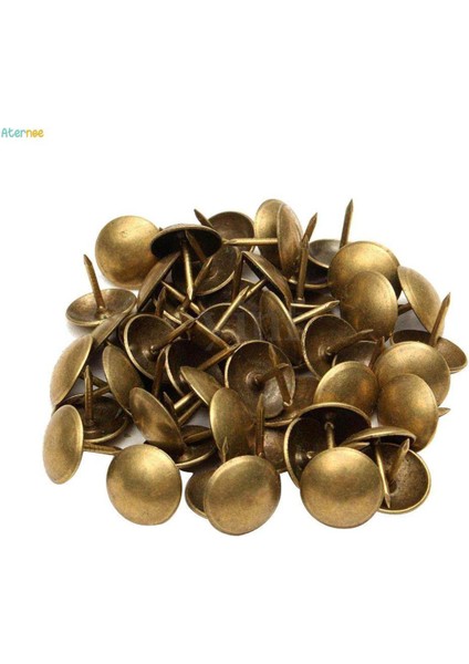 3x 100 Adet Antik Bronz Döşeme Çivi Mobilya Çıtçıt/pimleri/pimleri 10X10MM (Yurt Dışından)