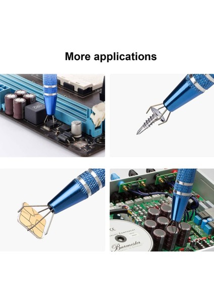 Vidalı Elektronik Hassas Parça Tutucu Vida Parçaları Için Dört Çeneli Tutucu (Yurt Dışından) fırsatları