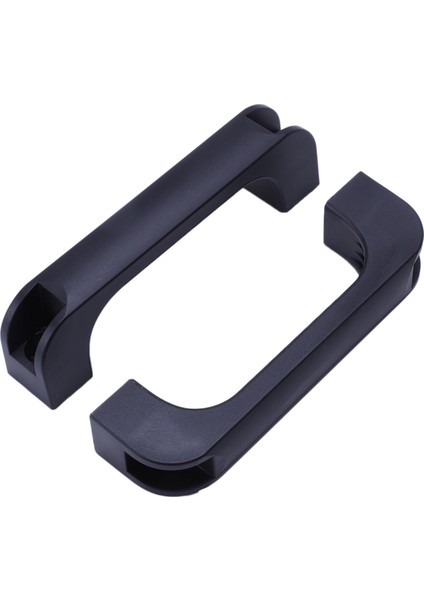 Quanbu 2 Parça D Şekli Plastik Mobilya Çekme Kolu Siyah (Yurt Dışından) fırsatları