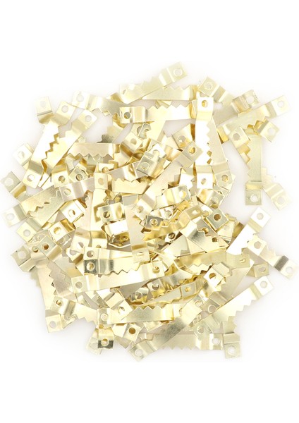 100 Adet Testere Testere Dişi Asılı Resim Fotoğraf Yağlıboya Ayna Çerçevesi Askı Kancası (Yurt Dışından)