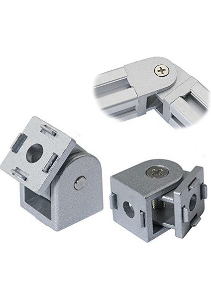 Eıtgzwas 2020 Alüminyum Ekstrüzyon Profili Için 5 Adet Çinko Alaşımlı Pivot Bağlantısı 2020 Serisi, 2020 Alüminyum Profil Için Esnek Pivot Bağlantısı (Yurt Dışından) fiyatları