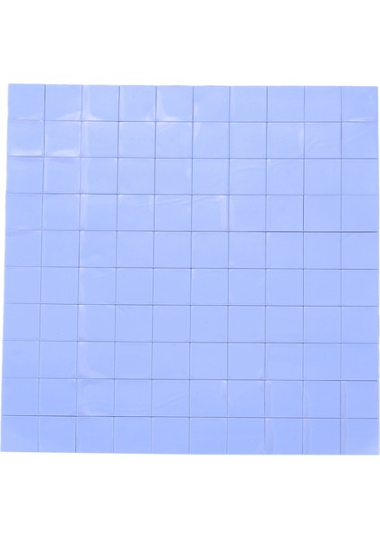 Flyeer 100X 10X10X1MM Iletken Isı Emici Için Silikon Termal Ped Yalıtım Pate, Mavi (Yurt Dışından)