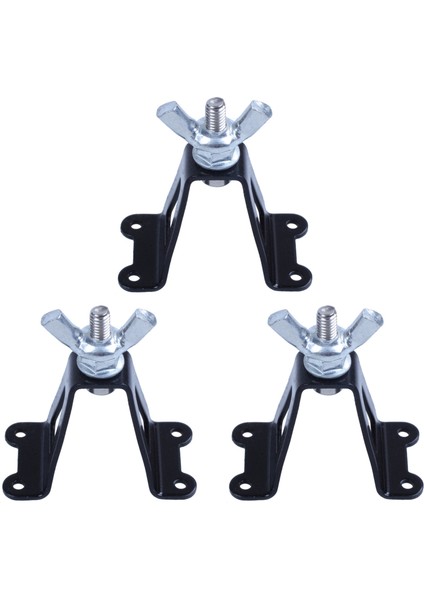 3x 1/10 Yedek Lastik Rafı, Metal Arka Yedek Lastik Braketi Tekerlek Tutucu 1/10 Eksenel SCX10 D90 CC01 Rc Araba (Yurt Dışından)