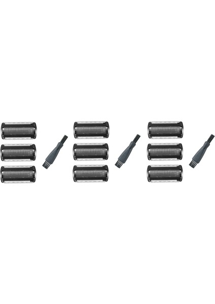 Bodygroom 2024 - 2040 S11 Yss2 Yss3 Serisi Için 9'lu Tıraş Başlığı Yedek Giyotin Fırçalı (Yurt Dışından)