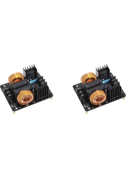 2x 1000W 20A Zvs Alçak Gerilim Indüksiyonlu Isıtma Bobini Modülü Flyback Sürücü Isıtıcı (Yurt Dışından)