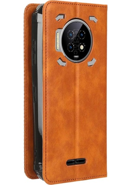 Oukitel WP19 Cüzdan Pu Deri Manyetik Kapatma Için Telefon Kılıfı (Yurt Dışından) modelleri